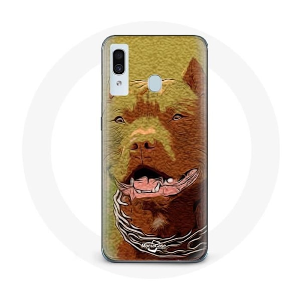 Coque för Samsung Galaxy A40 American Pit Bull Terrier