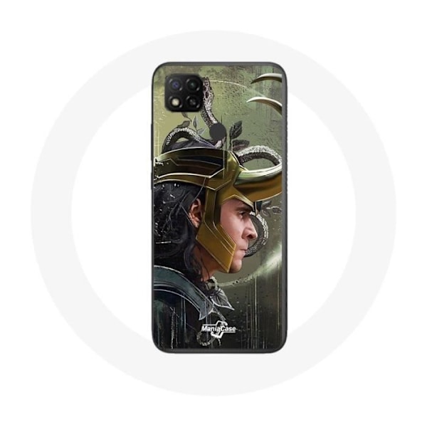 Coque för Xiaomi Redmi 9C Loki Thor Ragnarok med Hörlurar Fanart Säsong 1
