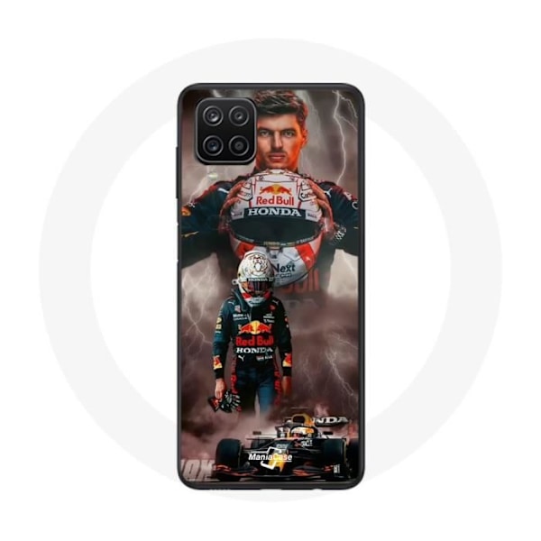 Coque för Samsung Galaxy A22 4G Formel 1 Max Verstappen F1-hjälm - Maniacase