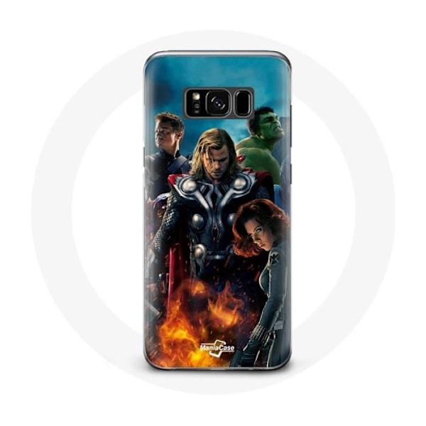 Coque för Samsung Galaxy S8 plus Avengers superhjältefilm