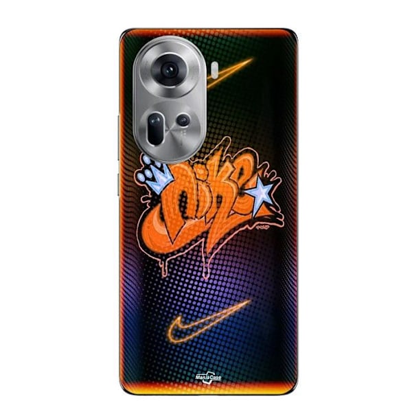 Coque - Nike - Oppo Reno 11 5G - Orange - Mjuk - Silikon Orange