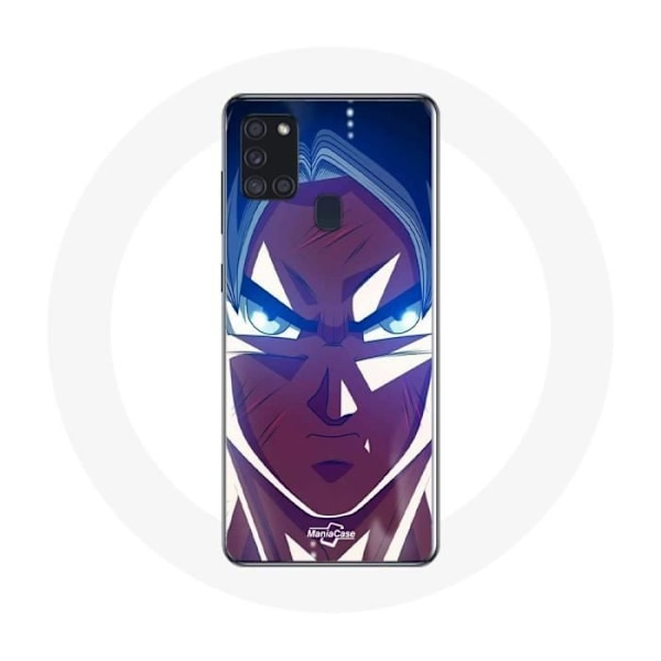 Samsung Galaxy A21S skal A Dragon Ball Goku argt ansikte