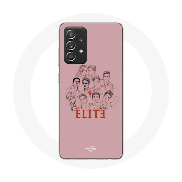 Coque för Samsung Galaxy A52 Elite Säsong 5 Affisch karaktärer Fanart Logotyp