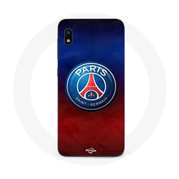 Coque Samsung Galaxy A10 PSG-logotyp färgad