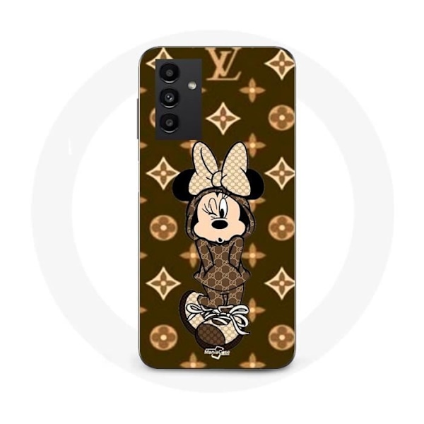 Coque - Maniacase - Samsung Galaxy A14 4G - Minnie Disney - Silikon - Mjuk svart