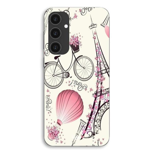 Samsung Galaxy S25 Eiffel-torni pyörä Maniacase Svart
