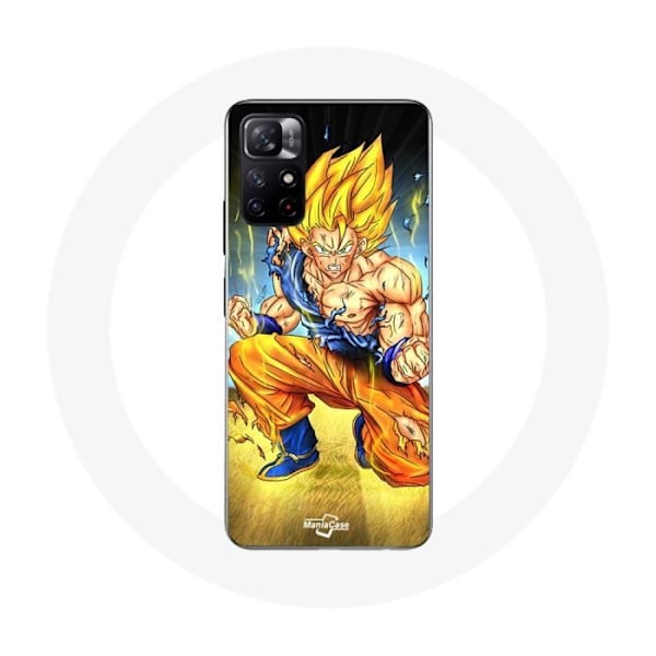 Coque för Xiaomi Redmi Note 11s 5G Son Goku Dragon Ball arg kropp