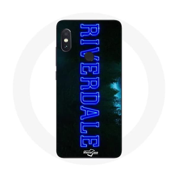 Coque - Riverdale - Xiaomi Redmi Note 5 Pro - Mjuk - Skydd - Blått logotyp Blå