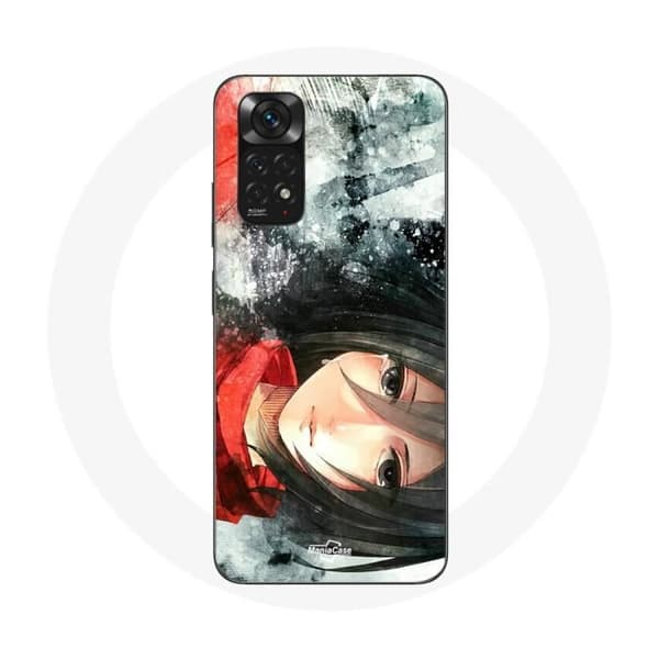 Kuoret Xiaomi Redmi Note 11S Mikasa Ackerman Attack on Titan Anime varten