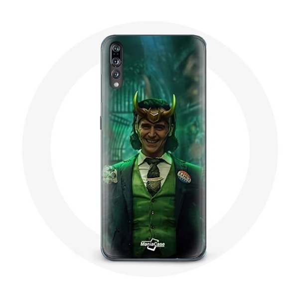 Coque för Huawei P20 Pro Loki Thor Ragnarok med Hörlurar Visar Karaktär Serie Säsong 1