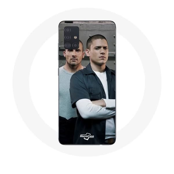 Coque för Samsung Galaxy A71 Prison Break Michael Scofield och Lincoln Burrows