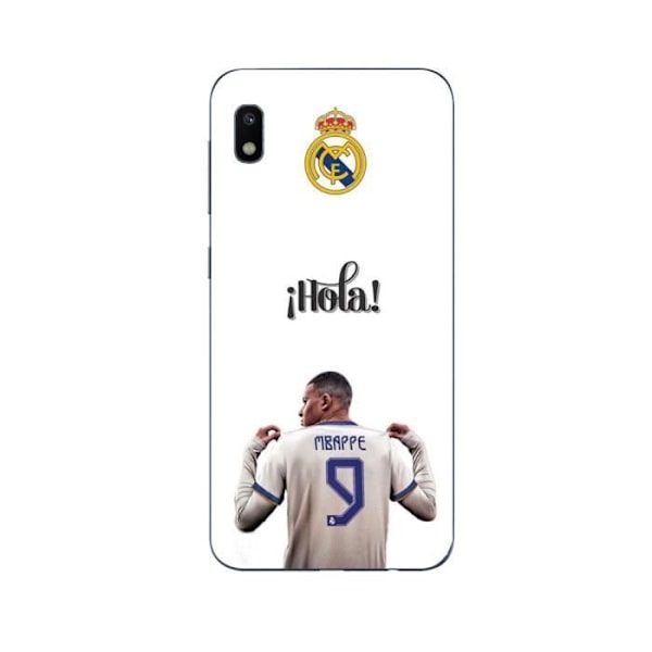 Coque Maniacase pour Samsung Galaxy A10 4g Kylian Mbappe Real Madrid 9 Hola