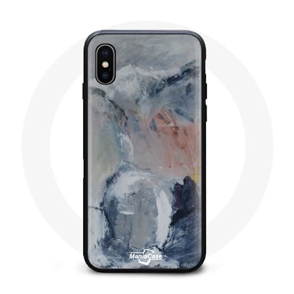 Coque Iphone XS Max abstrakta målningar
