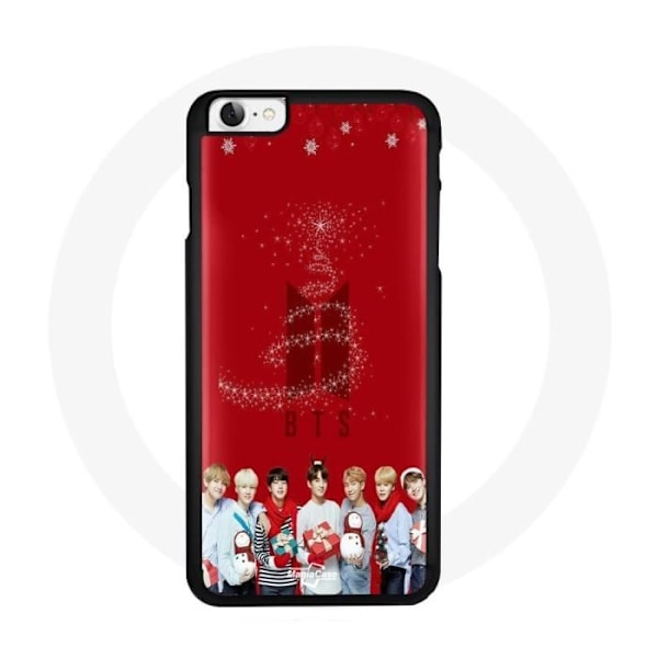 Skydd för Iphone 8 BTS Bangtan Boys Röd Bakgrund Julklapp 2023
