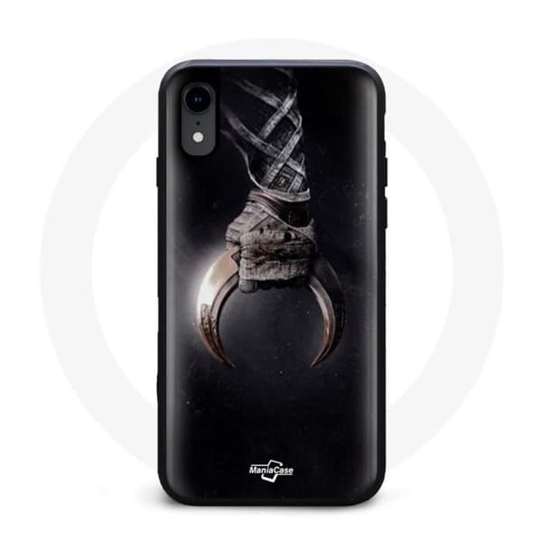 Cover til iPhone XS - Moon Knight Batman - Blød - Beskyttelse - Unisex - Sort