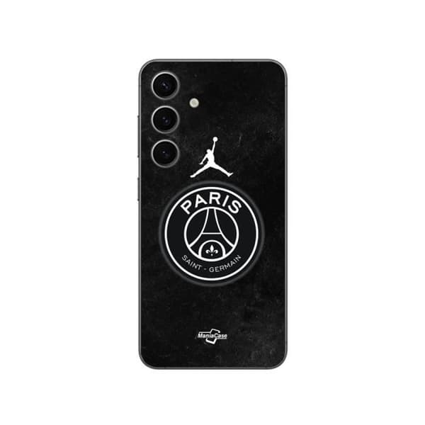 Samsung Galaxy S24 FE coque psg jordan logo sort Maniacase