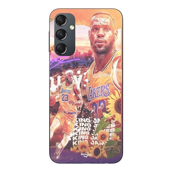 Coque - Maniacase - Samsung Galaxy A24 - Lebron James 23 - Svart - Mjuk