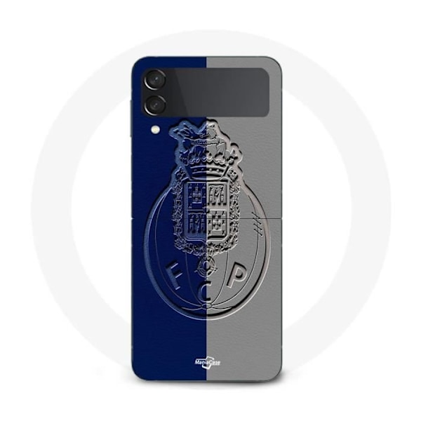 Coque - Maniacase - Samsung Galaxy Z Flip3 - Souple - Noir - Porto gond blå och grå svart