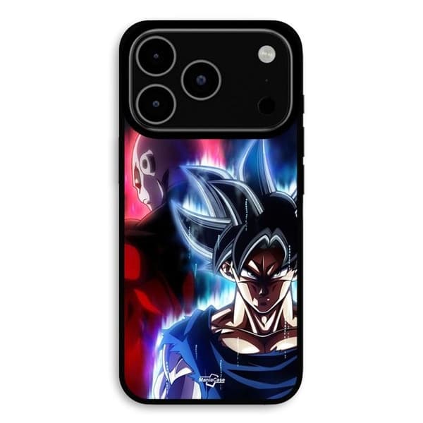 Cover til iPhone 17 Pro Max Dragon Ball Z Super Front Sort Maniacase Svart