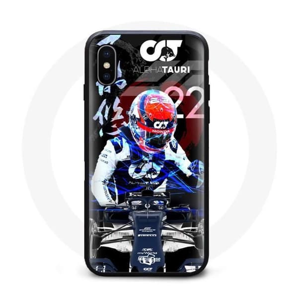 iPhone XS Max Cover Formel 1 Yuki Tsunoda