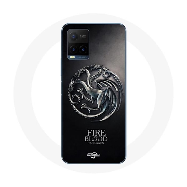 Coque för Vivo Y21s 2021 / Y21 2021 Game Of Thrones Targaryen av eld och blod