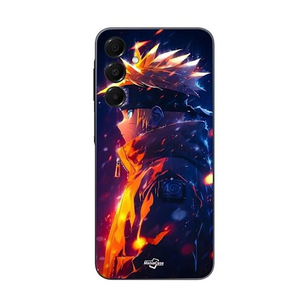 Coque för Samsung Galaxy A15 Naruto Uzumaki anime Maniacase SVART
