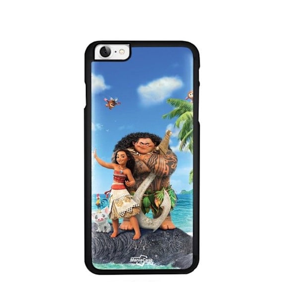 Telefonöverdrag - Maniacase - Iphone SE 2020 - Flexibel - Silikon - VAIANA 2 ANIMERAD AFFISCH Svart