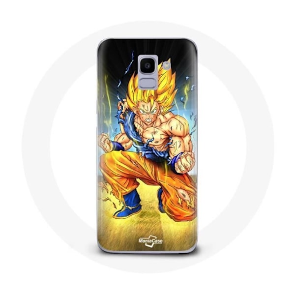 Skydd för Samsung Galaxy J6 2018 Son Goku Dragon Ball Arg kropp