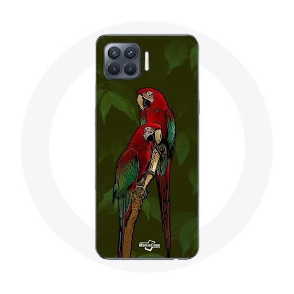 Skyddshus för Oppo A93 Pionus Röd Papegoja