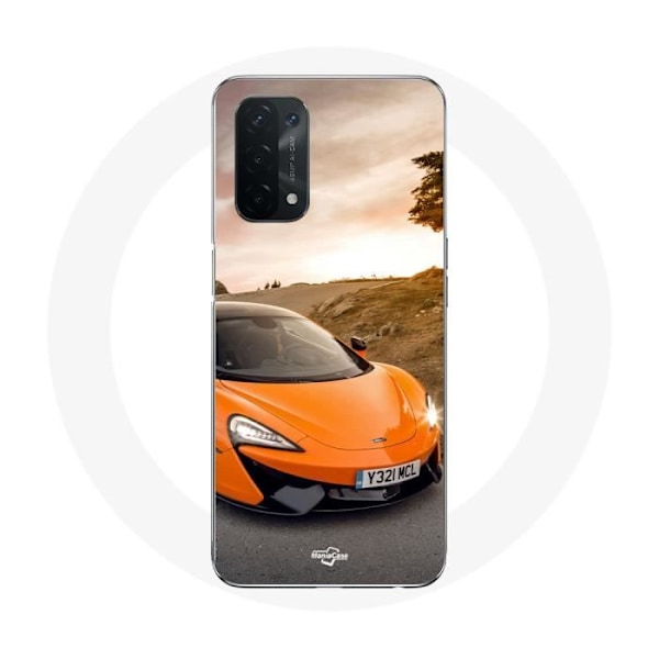 Coque för Oppo A54 5G - McLaren F1 - Orange - Mjuk - Sport - Skydd Orange
