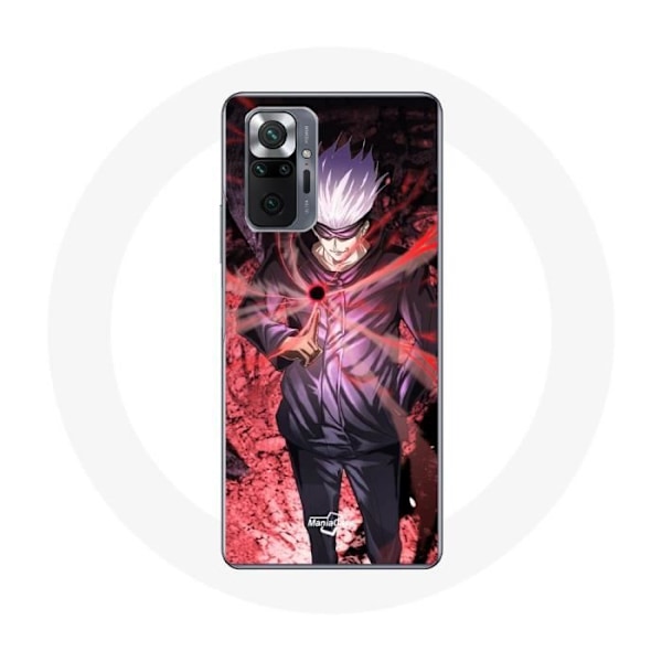 Coque för Xiaomi Redmi Note 10 Pro Satoru Gojo Jujutsu Kaisen Manga-konst