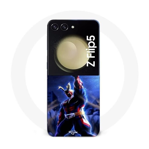 Coque Samsung Galaxy Z Flip5 All might, one for All, my hero academia anime
