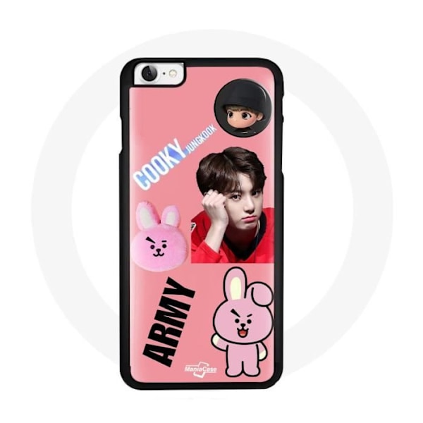 Coque för Iphone 5 BTS Bangtan Kille BT21 Cooky Jungkook ARMY