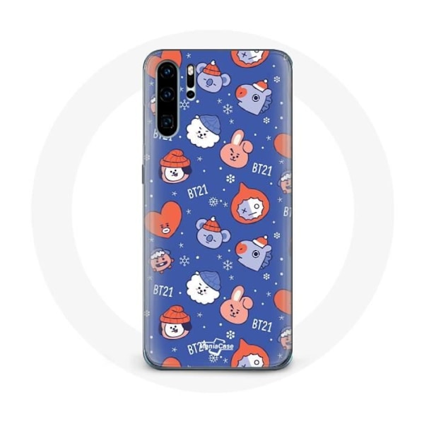 Skyddsfodral för Huawei P30 Pro BTS Bangtan Sonyeondan BT21 Jul 2023
