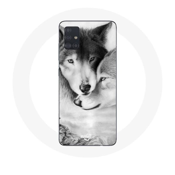 Coque för Samsung Galaxy A51 5G Varg Duo djur