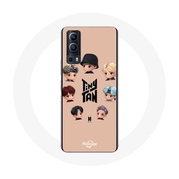 Coque för Vivo Y72 BTS TinyTAN Animation Affisch RM Jin Suga J-Hope Jimin V Och Jungkook