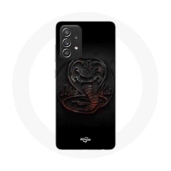 Coque för Samsung Galaxy A52 Cobra Kai Serie Logotyp Affisch