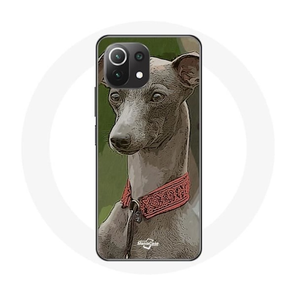 Coque - Xiaomi - Mi 11 Lite - Pehmeä - Greyhound - Harmaa Grå