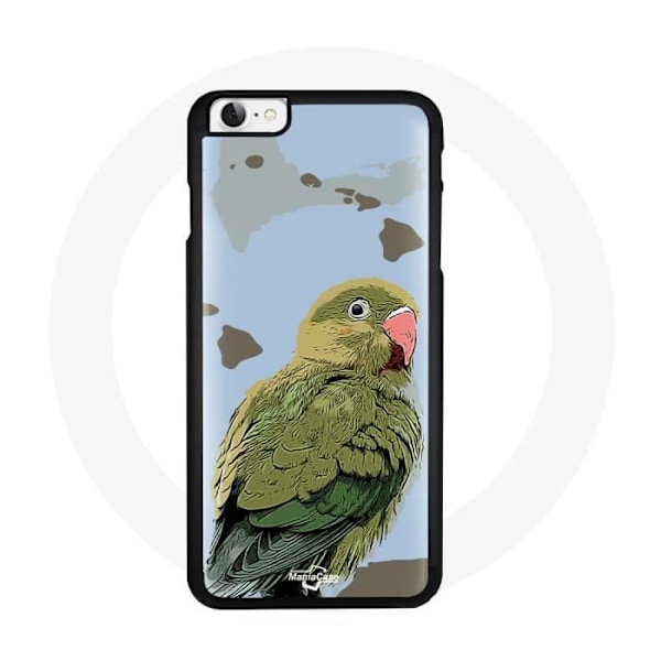 iPhone SE Cover Grøn Papegøje