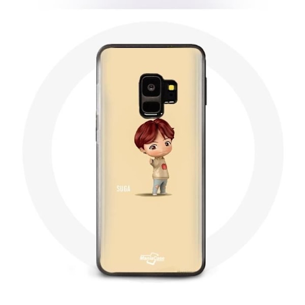 Coque för Samsung Galaxy S9 Plus BTS TinyTAN Animation Suga