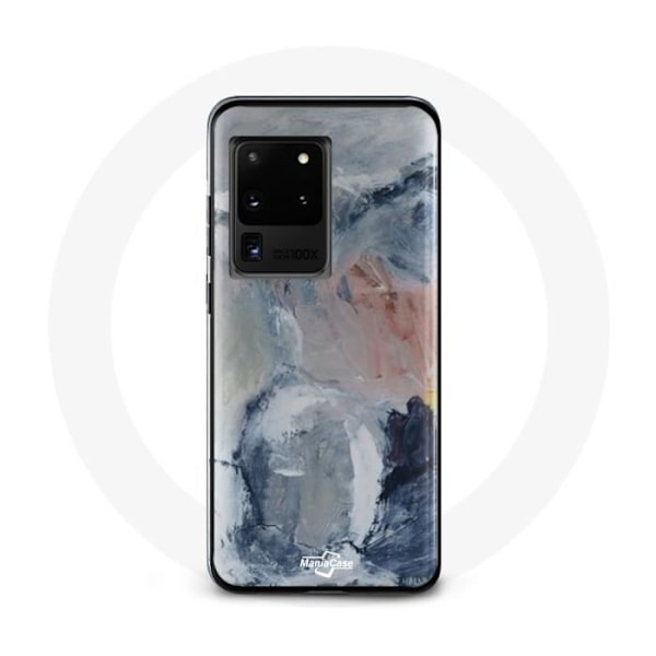Coque för Samsung Galaxy S20 Ultra Bakgrund av grå abstrakt textur