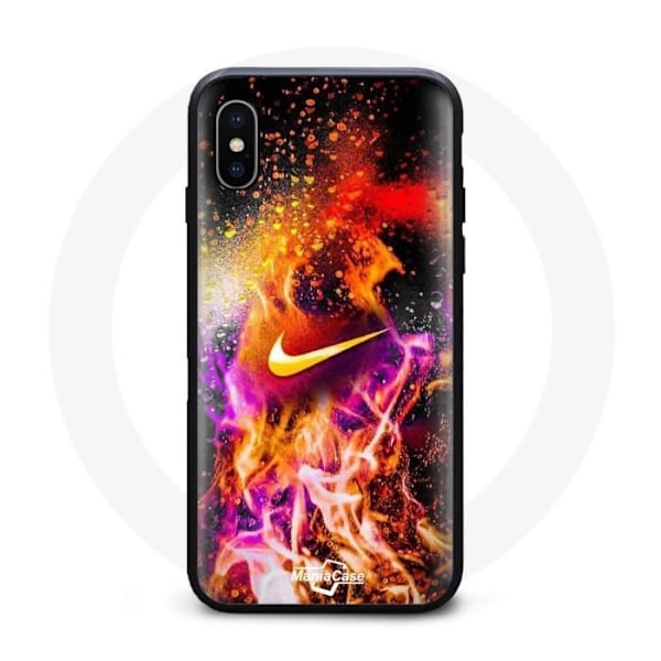Skydd för Iphone XS Max - Nike - Maniacase - Färgglad - Mjuk - Syntetisk färgrik