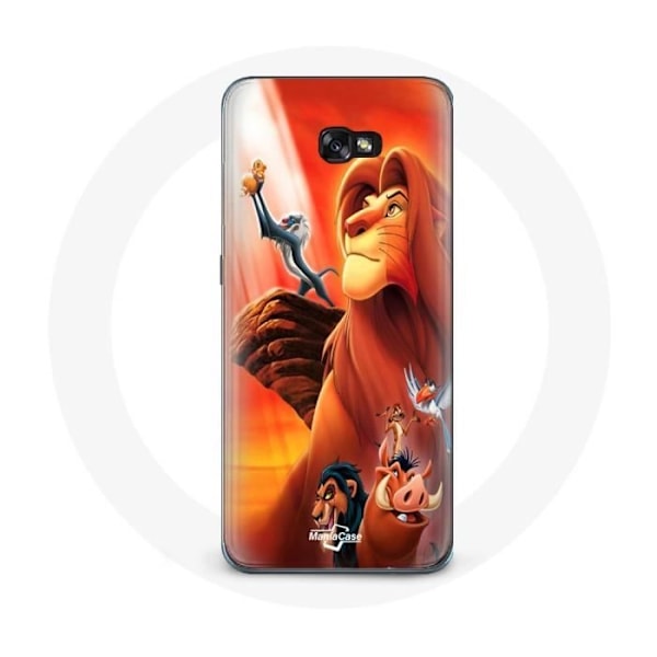 Skydd för Samsung Galaxy A3 2017 Lejonkungen Simba och Mufasa