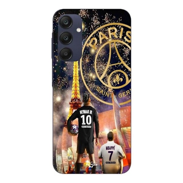 Coque - Maniacase - Samsung Galaxy A25 - Neymar Mbappe Noël - Silikon - Mjuk