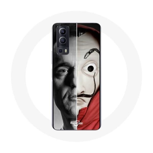 Coque Vivo Y72 La casa de papel Berlin Masque Split