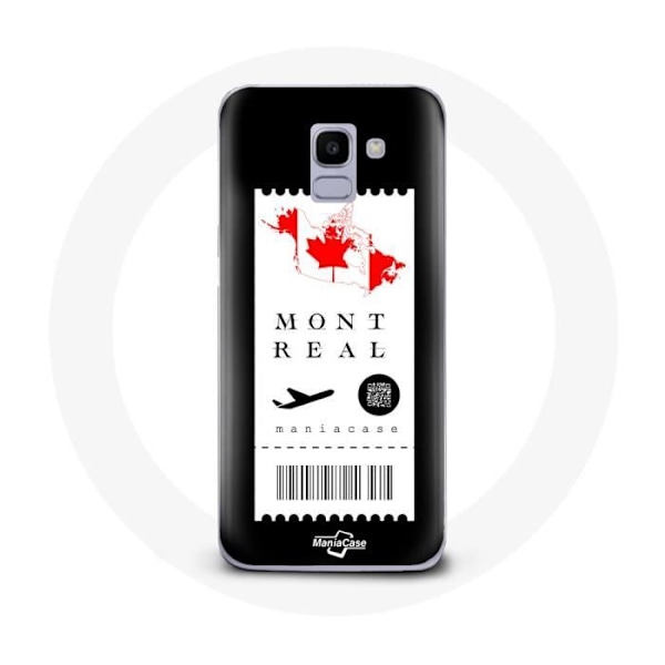 Skydd för Samsung Galaxy J6 2018 Flygbiljett Montréal Kanada