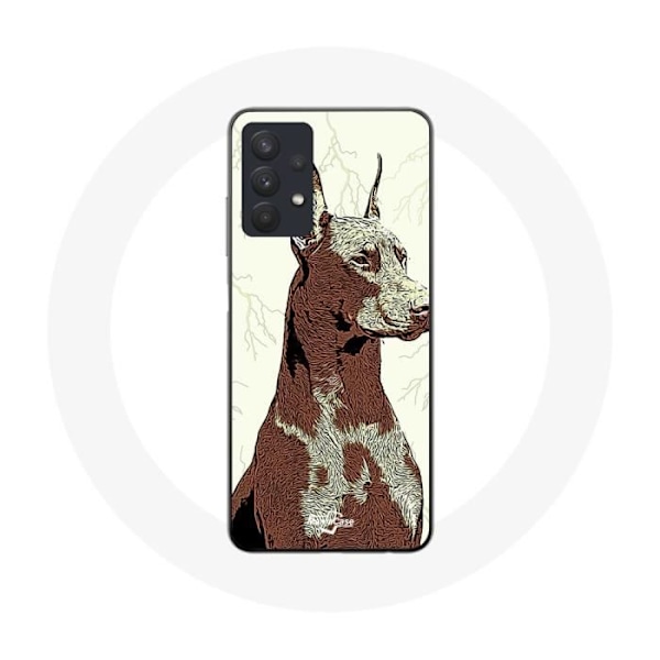 Coque för Samsung Galaxy A32 5G Doberman Rask av hundar