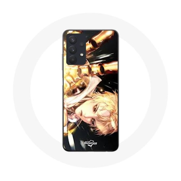 Coque för Samsung Galaxy A32 5G Anime Genos One Punch Man Sonic Den Slående