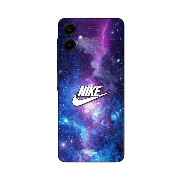 Mobilskal - Maniacase - Samsung Galaxy A06 - Silikon - Nike-logotyp - Färggaldare utrymme Svart