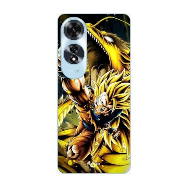 Coque för Oppo A60 Son Goku Super Saiyan SSJ3 Attack Point Dragon Maniacase